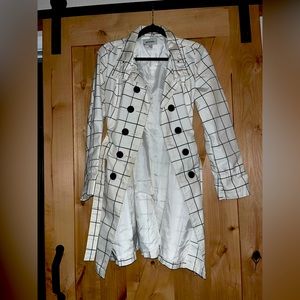 MERONA Checkered Trench Coat